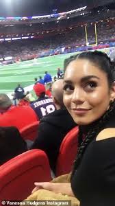 Vanessa Hudgens confused at Super Bowl in Atlanta since she has 'no idea  what anything means'