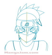 Kakashi drawing easy free download best kakashi drawing easy on. How To Draw Kid Kakashi From Naruto Mangajam Com