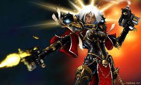 Sister Of Battle 1 By Nomad 77 On Deviantart Warhammer 40k Sisters Of Battle Warhammer 40k