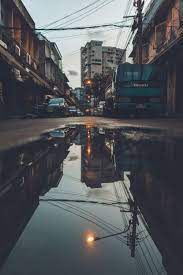 Welcome To Shoot With Passion Photography Street Reflection In The Water Bangkok Th Water Reflection Photography Reflection Photography Scenery Photography