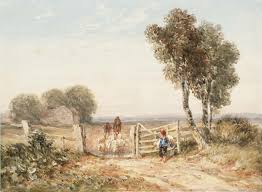 Choose your favorite david cox designs and. Boy Opening Gate For Sheep David Cox Tate