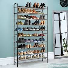 Maximise your storage space with this storage rack that can hold trays or even pans, yes you read that right!!! Closet Shoe Storage Ideas For A Well Organized Home