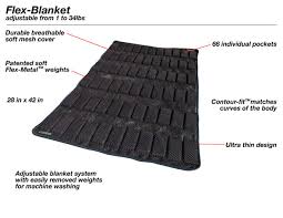 Flex Blanket Soft Flexible Weighted Blanket Adjustable From