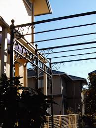 オリジナルのローズアーチとパーゴラの製作をザ シーズンにご依頼いただきました エクステリア パーゴラ ガーデンアーチ