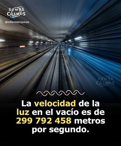 La velocidad de la luz en el vacío es exactamente 299,792,458 m/s, una constante fundamental en física, denotada como c. Este valor es universal y no varía en el vacío, independientemente de