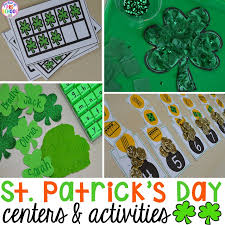 Worksheets, flash cards and coloring pages. St Patrick S Day Centers And Activities Pocket Of Preschool