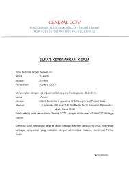 Telah bekerja pada perusahaan yang kami pimpin terhitung sejak tanggal 1 januari 2019 sampai dalam membuat surat pengalaman kerja, pastikan surat tersebut ditandatangani oleh orang yang berwenang di perusahaan tersebut, misalnya direktur. Surat Keterangan Kerja Aswan