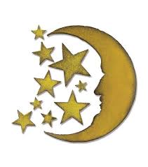 Free icons of crescent moon in various design styles for web, mobile, and graphic design projects. Not Just Scrap Star Stencil Tim Holtz Sizzix Stars And Moon