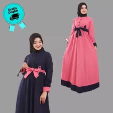 Menjadi pilihan terbaik wanita yang saat ini ingin tampil elegan. Baju Muslim Wanita Desain Terbaru 2021 Untuk Lebaran Model Gamis Kekinian Lazada Indonesia