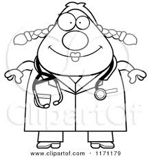 Learn about famous firsts in october with these free october printables. Cartoon Clipart Of A Happy Female Surgeon Doctor Or Veterinarian Vector Outlined Coloring Page By Cory Thoman 1171179