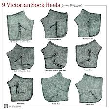 The oldest knitted artifacts are socks from egypt, dating from the 11th century. Knitting Daily Isn T This Chart Of Victorian Heel Types Fascinating Take A Closer Look At These Sock Heels Are They All That Different From Each Other Are These Heel Techniques That