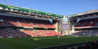 It is currently known as telia parken after a deal was agreed between the stadium's owners and a the danish communications company telia. Fc Copenhagen Denmark Parken Stadium Guide Euro 2020 Danish Grounds Football Stadiums Co Uk