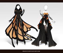 The First Resembles Monarch Butterflies Character Outfits Costumes Roupas Manga Roupas De Anime Roupas De Personagens