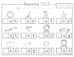 Phonics Worksheets For Kindergarten Pdf Beginning Sounds Worksheets For English Worksheets For Kindergarten Kindergarten English Beginning Sounds Kindergarten