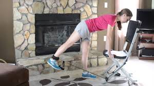 The Lower Body Kit For The Resistance Chair Exercise System Youtube