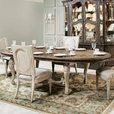 Fashion designer jessica mcclintock is known for her romantic formalwear and now the designer has extended that look with a home furnishings collection. American Drew Jessica Mcclintock Boutique Oval Dining Table W White Base Walmart Com Walmart Com