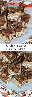 Kinder Bueno Rocky Road Easy Delicious Kinder Chocolate Rocky Road With Biscuits Marshmallows And Kinder Chocolate Desserts Dessert Recipes Baking Recipes