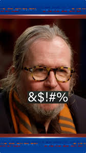 Slow your horses, Gary Oldman. This is a family show! #Colbert #GaryOldman  #SlowHorses