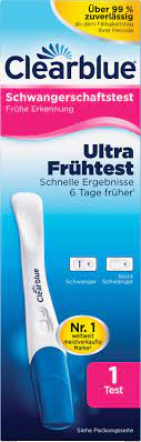 Leider haben die ihr produkt überarbeitet und jetzt ist es so, dass wenn der test einmal positiv war, einige tage keine testung mehr möglich ist. Clearblue Schwangerschaftstest Ultra Fruhtest 1 St Dauerhaft Gunstig Online Kaufen Dm De