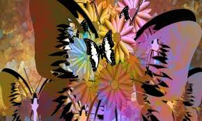 Choose your difficulty level and instantly play! Iron Butterfly Saturday S Abstract Jigsaw Puzzle Play Free Daily Jigsaw Puzzles From Jigsawaday