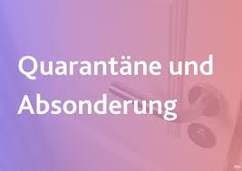 Maybe you would like to learn more about one of these? Absonderung Und Quarantaneregelungen Rlp De