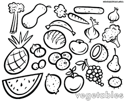 Fruit coloring pages are available in a wide range of varieties including realistic fruit coloring sheets and cartoon fruit coloring pages, often drawn fruit bowl coloring page. Fruits Coloring Pages Printable For Kids And Vegetables Children Basket Slavyanka