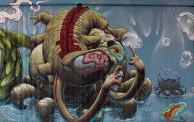 Ghetto Gecko Graffiti Characters Street Art Graffiti