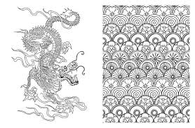 Japanese Coloring Books For Adults Coloring Books Relaxing Coloring Book Coloring Pages