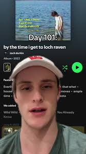Day 101: “by the time i get to loch raven” by zach durkin @zachdurkin  #zachdurkin #bythetimeigettolochraven #electronic #synth #neosoul #music  #musicreview #album #albumreview #fyp #greenscreen