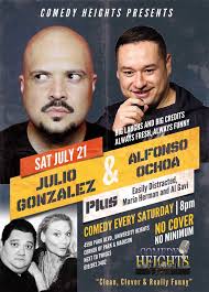 Comedy Heights Presents Julio Gonzalez and Alfonso Ochoa — www.supwey.com