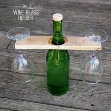 But i am lazy, and that's where this super fun diy wine bottle and glasses holder project comes in to play. 33 Diy Wine Glass Racks Guide Patterns