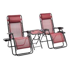 Lorraine callahan table & chairs 05. Amazon Basics Zero Gravity Chair With Side Table Set Of 2 Red Buy Online In Angola At Angola Desertcart Com Productid 145327323