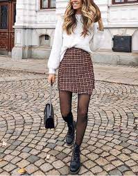Mini Skirt Outfit For Winter Everyday Outfit Inspiration Cute Winter Outfits Everyday Outfits