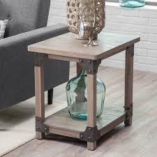 Belham Living Jamestown Rustic End Table Walmart Com In 2020 Rustic End Tables End Tables Rustic Table