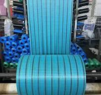 Kantong Plastik PP Gulungan Kain Polipropilena Woven Kain PP Kustom Lebar  Gulungan Kain