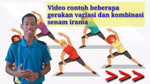 Pjok Kelas Ix Variasi Dan Kombinasi Gerak Senam Irama Youtube