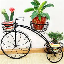 House home garden furniture chairs table outdoors living patio pink fabric cushions patterns crafts country flowers clock. Kundi 3 Tier Garden Cart Planter Stand Tricycle Plant Holder Planter Holder Ideal For Home Garden Patio Great Gift For Plant Lovers Housewarming 67 X 56 X 20 Cm Black Amazon In Garden Outdoors