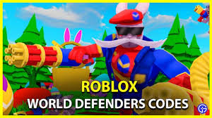 Defenders of the apocalypse codes 2021. Roblox World Defenders Codes August 2021 Gamer Tweak
