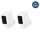 Spotlight Wire-Free Outdoor 1080p IP Camera - 2 Pack - White 8X81X7-WEN0 Ring