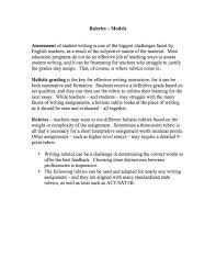 Writing Rubrics Contains 8 Separate Holistic Rubrics Ranging From 3 9 Points Incl Are 3 4 Point Interpretiv Writing Rubric Writing Assessment Rubrics