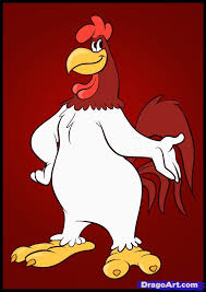 Who Was With Foghorn Leghorn How To Draw Foghorn Leghorn Step By Step Cartoons Cartoons Draw Foghorn Leghorn Cartoon Chicken Classic Cartoon Characters