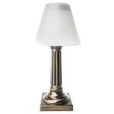 Product title candle warmers etc. Antique Brass Roman Candle Lamp Case Of 6 The Amazing Flameless Candle