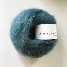 Knitting For Olive Soft Silk Mohair Petroleum Green Knitting Diy Knitting Knitted Hats