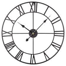 amazon de dxx wanduhr gross lautlose wanduhr 60cm wanduhr vintage xl wanduhr metall fur kuche wanduhr wanduhr vintage wanduhr dekoration