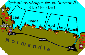 La carte est crée par des gens comme vous. Cartes Des Parachutages Normandie 1944 L Ete De La Liberte