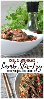 In Collaboration With Tasty Easy Lamb Ad Lamb Stirfry Quickrecipes Easy Chilli Lamb Recipes Lamb Stir Fry