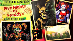 Disney fish colour book pdf. A Look At The Updated Edition Of The Freddy Files Youtube