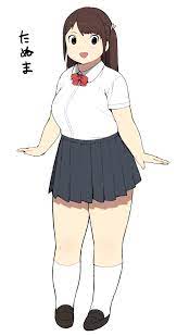 Chubby anime