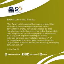 Anak berkewajiban memelihara kelangsungan hidup orang tua ketika orang tua tidak lagi. Usimkongsi Hashtag On Twitter