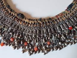 Reserved Antique Yemenite Jewish Silver Ceremonial Labbeh Necklace Middle East Jewelry Yemenite Jewish Jewelry Yemen Jewelry Very Rare Middle East Jewelry Jewish Jewelry Silver